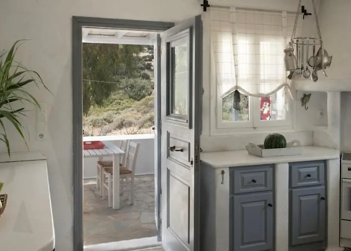 Idyllic Sea Views House בית נופש Aspro Chorio